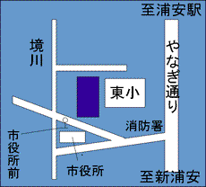 浦安市立中央図書館MAP